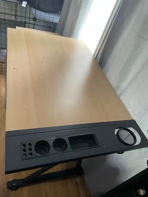 art desk with storage - Image 1 of 4