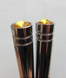 lowrider hydraulics switch extension for Carling, Peterbilt, gold, 2pcs w/key - Picture 1 of 4