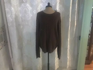 NEW Saddlebred Brown Knit Cotton Sweater Mens XL NWT - Imagen 1 de 5