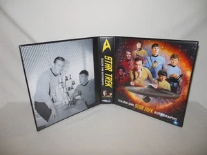 Custom Made Star Trek Season 1 Autographs Trading Card Binder Graphics Only - Bild 1 von 1