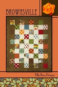 Brownville- by VILLA ROSA DESIGNS - Quilt pattern - Afbeelding 1 van 2