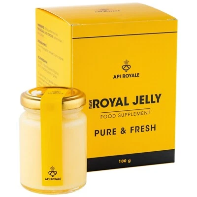 FRESH ROYAL JELLY 100g – API ROYALE Premium Nutritional Supplement