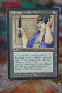 1 x mp implements of sacrifice fallen empires mtg Magic the Gathering - Picture 1 of 2