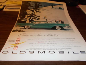 Oldsmobile 88 1957 sedán de vacaciones revista AD - Imagen 1 de 1