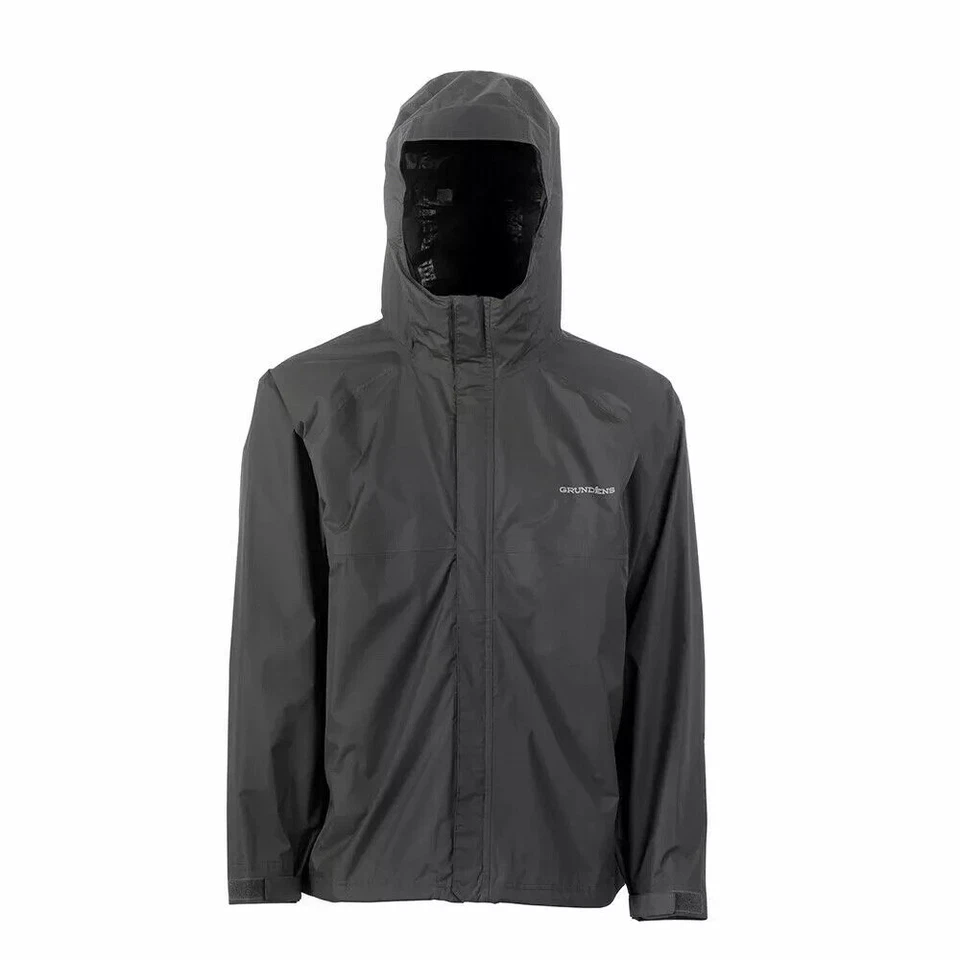 Chaqueta Grundens Trident Ligera Impermeable Ancla Negra 3XL Foto 1 de 1