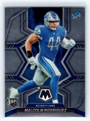 MALCOLM RODRIGUEZ 2022 Panini Mosaic Rookie Base Football #400 Detroit Lions - Image 1 of 2