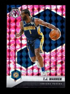 2020-21 MOSAIC PINK CAMO PRIZM #23 T.J. WARREN PACERS - Picture 1 of 1