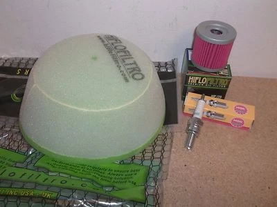 Aceite de bujía de afinación + filtro de aire Suzuki DRZ400 DRZ 400 S E SM Kawasaki KLX Foto 1 de 3