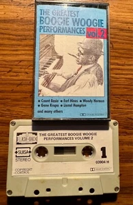 The Greatest Boogie Woogie Performances - #2 Cassette Tape - Picture 1 of 1