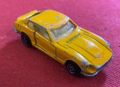 MAJORETTE Auto DATSUN 260 Z scala 1:60 N° 229 metallo Giallo Made in France - Immagine 1 di 3