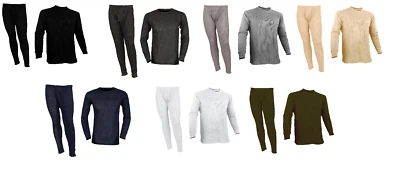 Styllion Mens Winter Thermal Underwear Set - Original Waffle Knit -  S to 5XL - Image 1 of 4