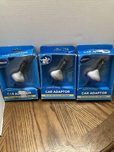 Lot of 3 VTech Car Chargers Adaptors MobiGo & V Reader NEW Model #80-091310 - Picture 1 of 9