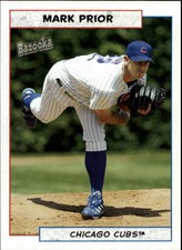 2005 Bazooka Minis Chicago Cubs Baseball Card #19 Mark Prior