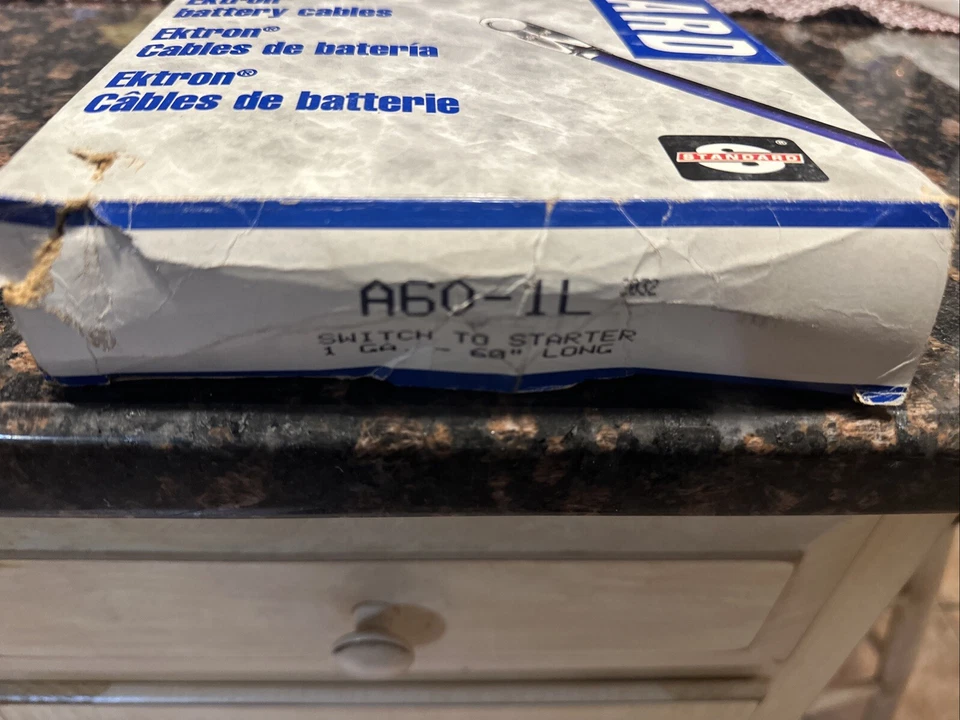 Cable de batería-positivo estándar A60-1L se adapta a 97-01 Buick Park Avenue 3,8 L-V6 Foto 1 de 2