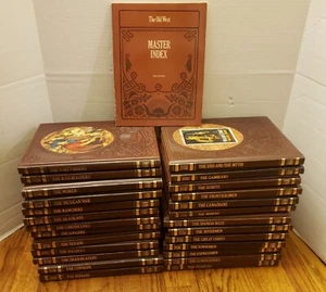 VTG Time Life Books THE OLD WEST Complete Series Set 26 Vol with Master Index - Picture 1 of 12