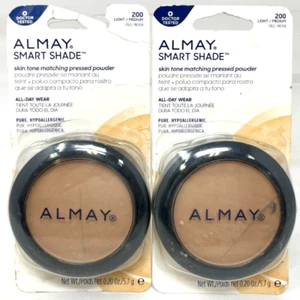 (2) Almay Smart Shade Pressed Powder Sealed 0.20 oz Each 200 - Light / Medium - Picture 1 of 3