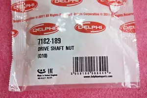 Delphi 7182-189 Drive Shaft Nut, Pack of 10, New, Free Ship - Foto 1 di 3