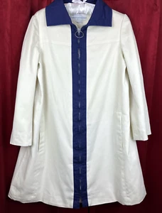 Rare vintage 60s Jean Louis United Airlines stewardess hostess Coat - Picture 1 of 5
