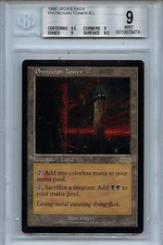 MTG Urza's Saga Phyrexian Tower BGS 9.0 (9) Mint WOTC Magic 8474