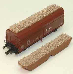 038 TT Ladegut Einsatz Tillig Selbstentladewagen OOt 15298, Schotter braun OVP - Bild 1 von 1