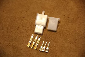 2.8mm 3 Pin Connector Terminals Adapters Scooter Electric Bike eBike 10 Set Lots - Picture 1 of 1