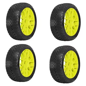 For 1/8 RC ARRMA Typhon Talion Traxxas HPI HSP Losi 17mm Hex TIRES & Wheels 4pcs - Picture 1 of 24