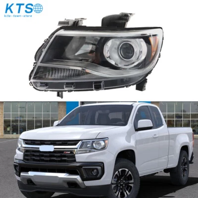 Faro para Chevy Colorado LT/Z71/ZR2 2015-2021 lente halógena transparente lado izquierdo Foto 1 de 4