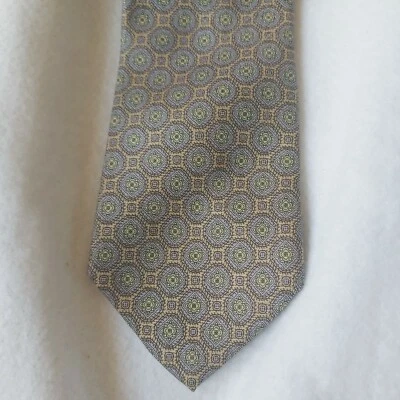 Corbata Stanley Blacker For Sterns para hombre multicolor 100 % seda geométrica EE. UU. Foto 1 de 4