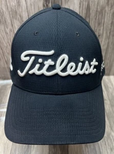 Gorra de golf Titleist Pro V1 FJ FootJoy negra para adultos L/XL elástica ajustada - Imagen 1 de 7