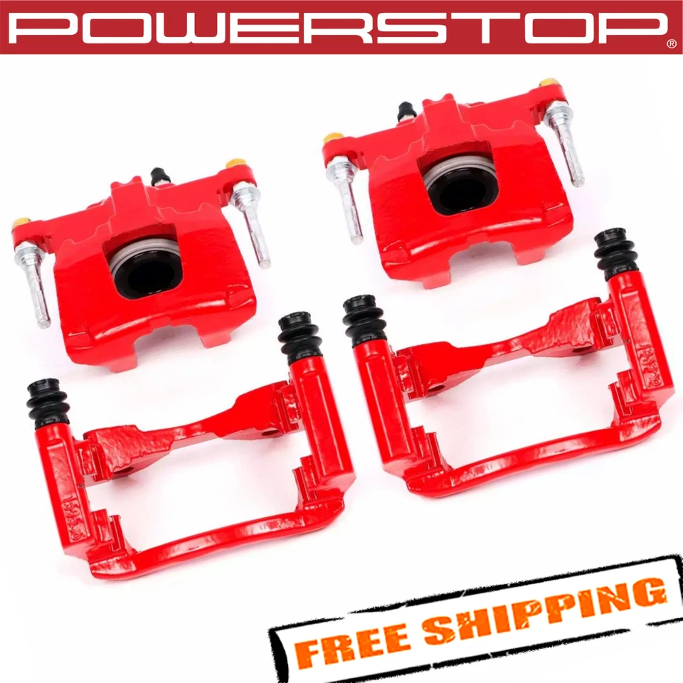 Pinzas de freno traseras flotantes Power Stop S5046 Performance para Jeep Liberty 08-12 Foto 1 de 2