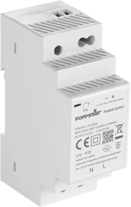 Poppstar Netzteil für Hutschiene 12V DC 2A 24W (Input 100-240V AC) - Bild 1 von 5