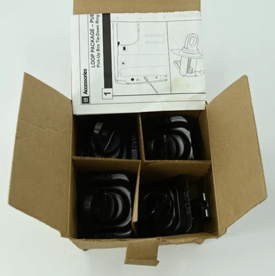 Anillos de amarre montados en cama Silverado Sierra 2014-2022 originales OEM 23146899 cantidad 4 Foto 1 de 4