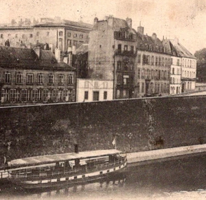 Antique RPPC Esplanade Garden Metz France Boat On Moselle River c1903 - Picture 1 of 3