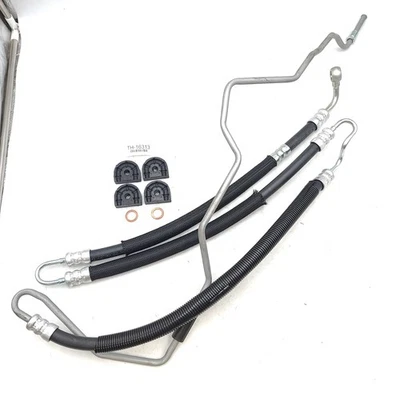 A-Premium Power Steering Pressure Hose Line for BMW 550i 2008-10 & 650i 2009-10 - Image 1 of 4