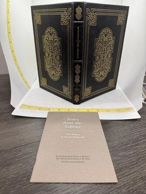 THE PRINCE Machiavelli Limited Edtn Franklin Library 100 Greatest Books - Image 1 of 4