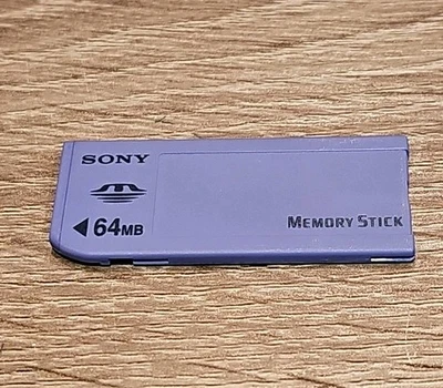 Sony Genuine Memory Stick 64MB MSA-64A Camera Memory Card free shipping  - Image 1 of 2