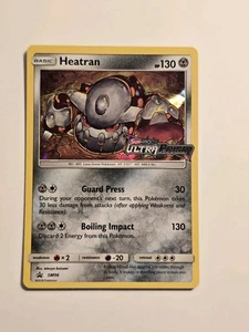 Heatran - (Prerelease) SM96 Sun & Moon Ultra Prism Holo - Picture 1 of 3