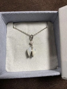 MIKIMOTO Akoya Collana Ciondolo Colore Perla Argento Elegante Accessori 75 - Foto 1 di 6