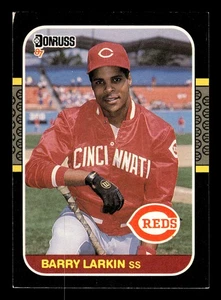1987 Donruss #492 Barry Larkin RC - Picture 1 of 2