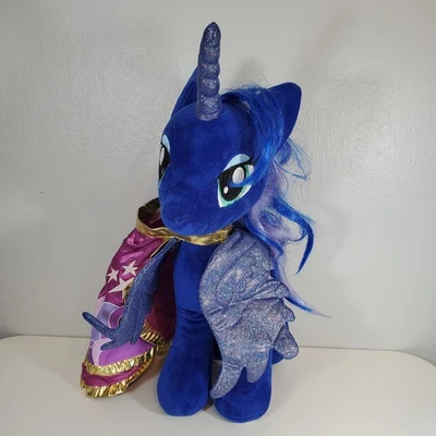 Build A Bear My Little Pony Princesa Luna Alas de Peluche Capa Alicornio Taller BABW Foto 1 de 4