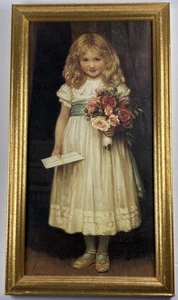 Impresión artística enmarcada “La carta de amor” artista victoriano Charles Trevor Garland  - Imagen 1 de 10