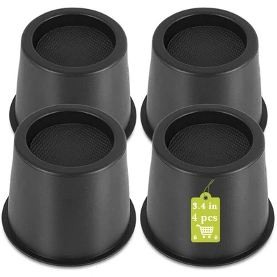 4件装家具立管4英寸床立管重型桌椅沙发椅 — 第 1/4 张图片