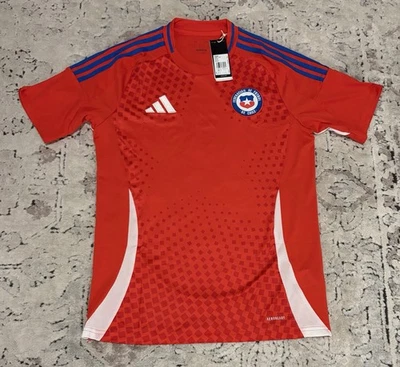 Adidas Authentic Chile National Team 2024 IP8455 Home Red Jersey Men’s Sz: M - Image 1 of 4