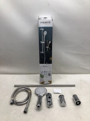 Contenitore Napoli set doccetta a asta cromato top nuovo/confezione originale - Immagine 1 di 4