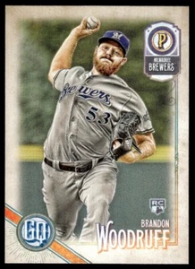 2018 Topps Gypsy Queen Brandon Woodruff Rookie Milwaukee Brewers #178 R63 - Picture 1 of 2