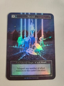 Sorcery Contested Realm TCG Alpha Foil Exceptional Recall (1 of 780) - Bild 1 von 2
