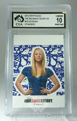 2013 Big Bang Theory Season 5 Penny Standee Card Graded 10 - Image 1 of 2