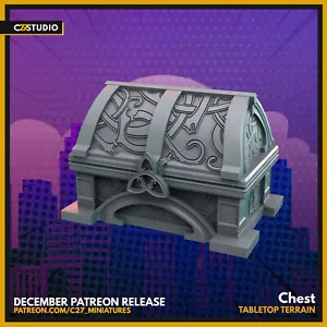 Chest | 40mm Crisis Protocol | Tabletop Gaming | Tabletop Miniature | Superhero - Picture 1 of 1