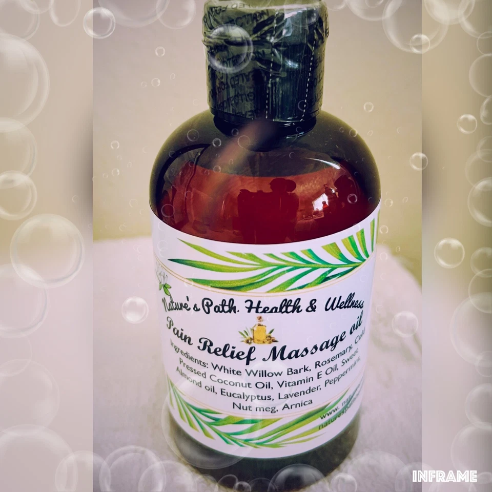 Pain Relief Massage Oil - Image 1 of 2