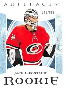 2022-23 Artifacts #189 Jack LaFontaine RC /999 - Picture 1 of 2